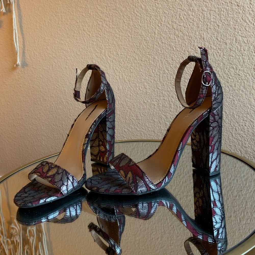 Maroon heels